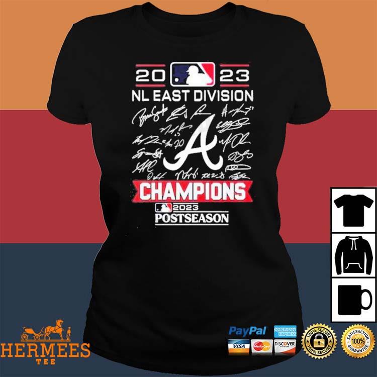 Official Atlanta Braves 2023 Nl East Division Champions Shirt