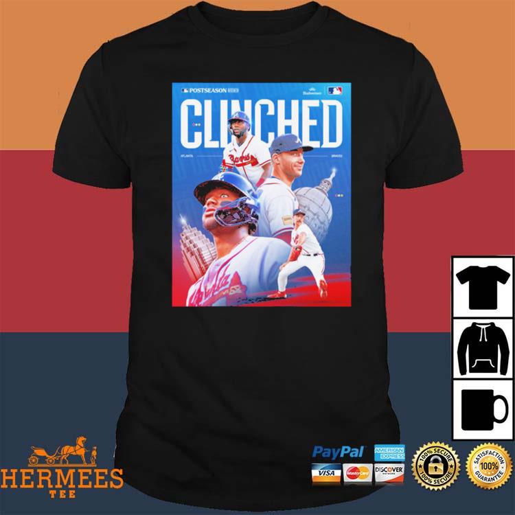 Atlanta Braves Clinched MLB Postseason 2023 Shirt,Sweater, Hoodie, And Long  Sleeved, Ladies, Tank Top