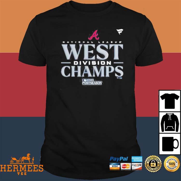 Atlanta Braves 2023 NL West Division Champions shirt, hoodie