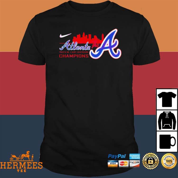 Atlanta braves nike 2023 nl east Division champions shirt, hoodie, sweater,  long sleeve and tank top