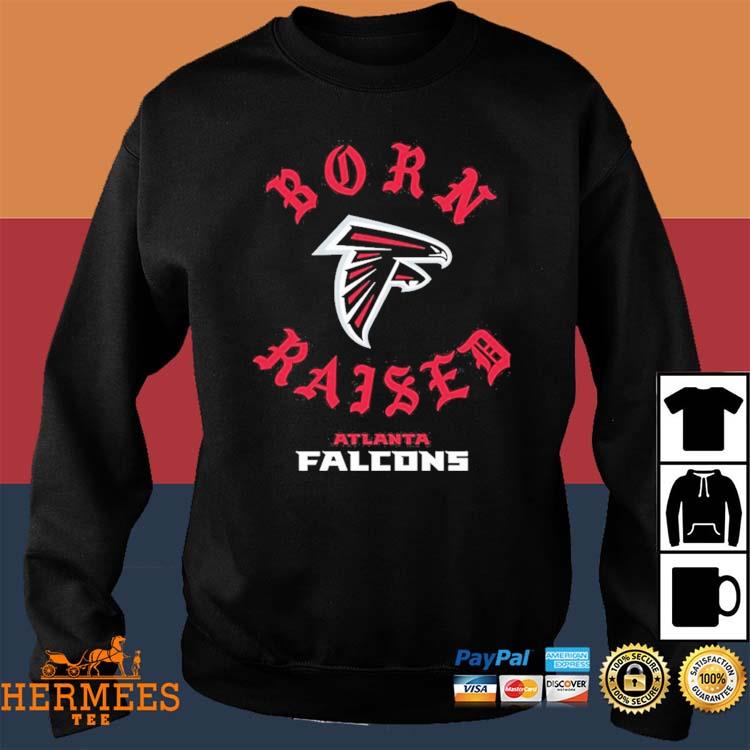 Atlanta Falcons Born X Raised 2023 T Shirt