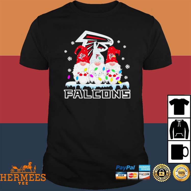 Atlanta Falcons NFL Gnomes Christmas Baseball Jersey Shirt