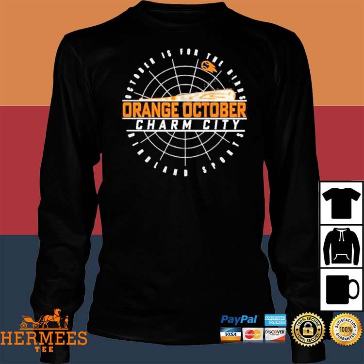 Baltimore Orioles Charm City logo 2023 T-shirt, hoodie, sweater