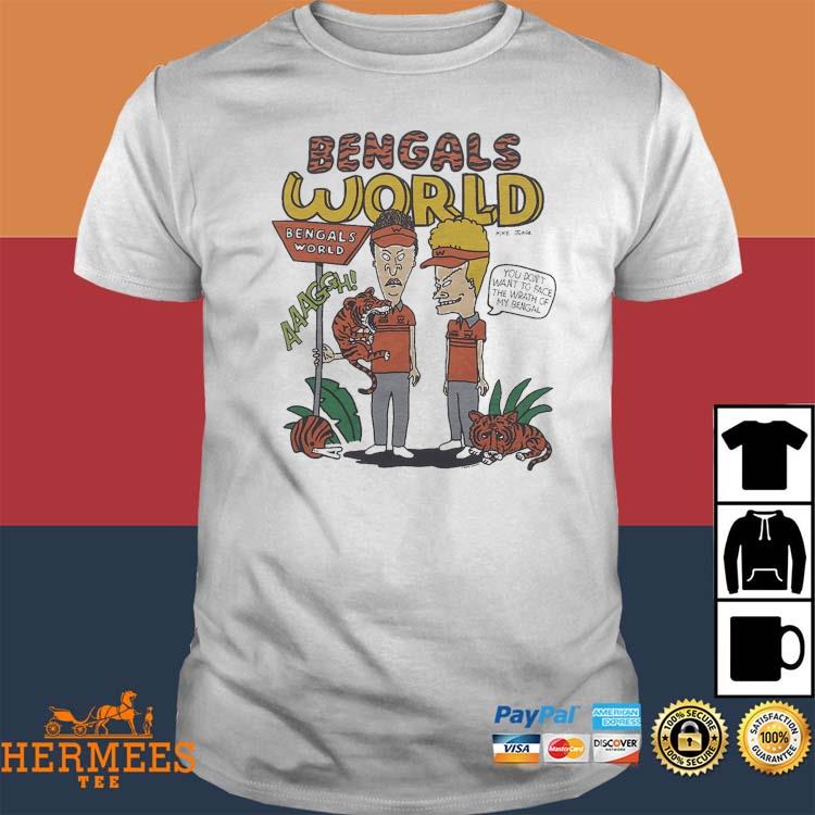 Beavis And Butthead X Cincinnati Bengals World Shirt, hoodie, sweater and  long sleeve