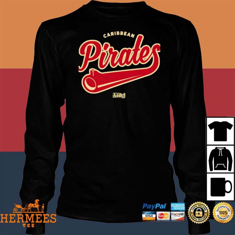 Official Caribbean Pirates Vintage Logo Shirt, hoodie, sweater, long sleeve  and tank top