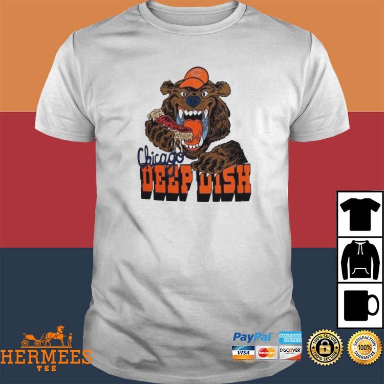 Chicago Bears Homage Nfl X Guy Fieri'S Flavortown Tri Blend Shirt