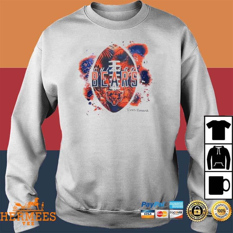 Official Chicago Bears Tommy Bahama Graffiti Touchdown T-Shirt