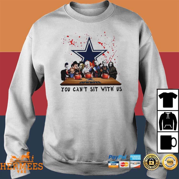 Dallas Cowboys Horror Movies Characters Halloween 2023 shirt