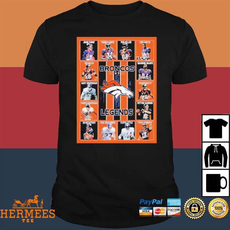 Official John Elway Denver Broncos T-Shirts, Broncos John Elway