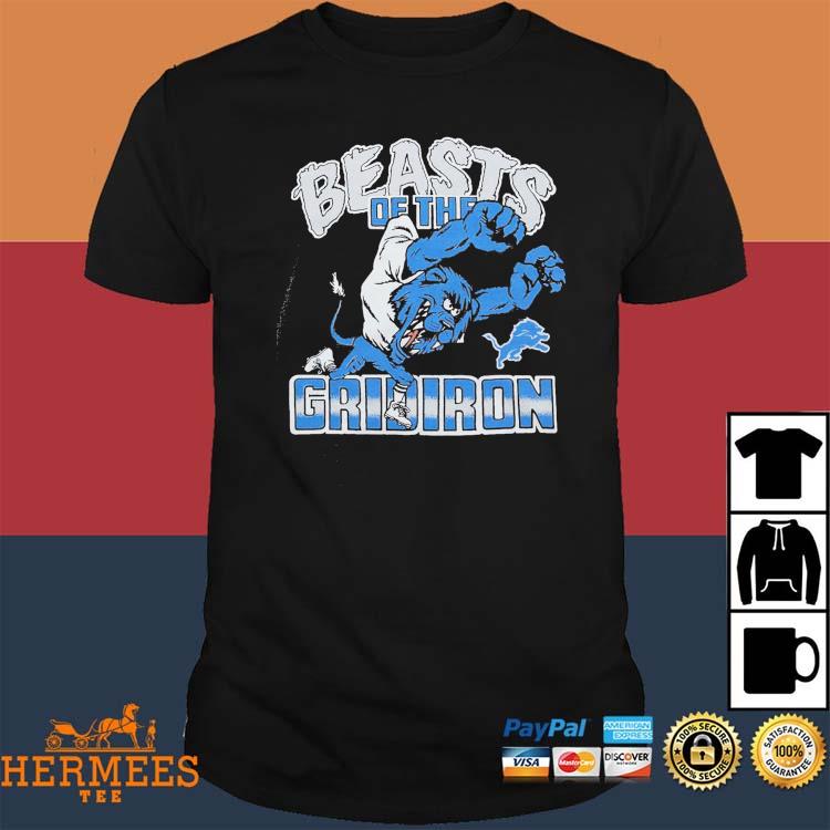 Official detroit Lions Beasts Of The Gridiron T-Shirts, hoodie, tank top,  sweater and long sleeve t-shirt