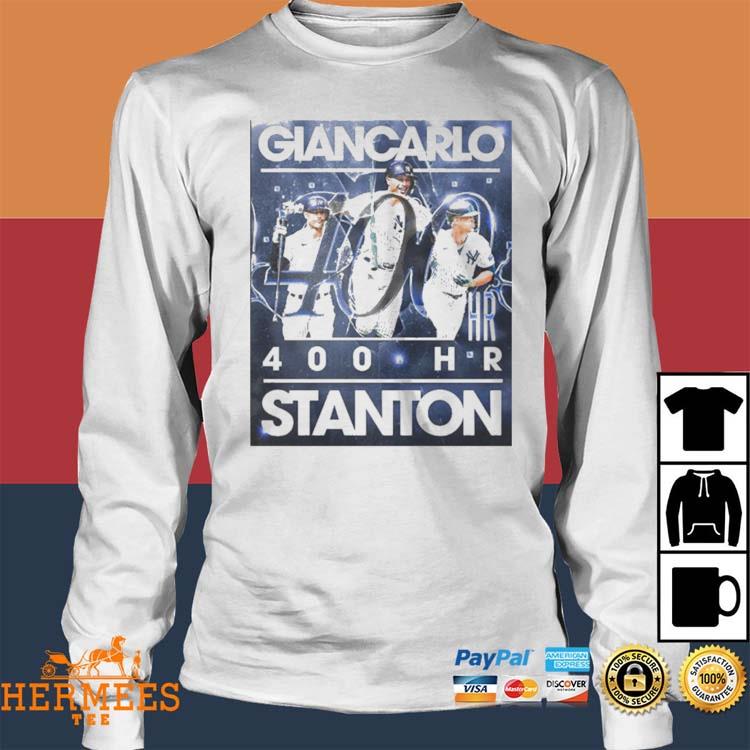Giancarlo Stanton Blast No 400 Gives The New York Yankees The Lead Mlb News  Shirt