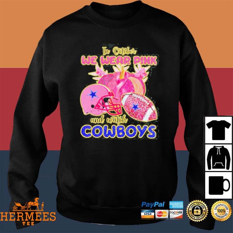 Pink Dallas Cowboys Sweatshirt - Unique Stylistic Tee