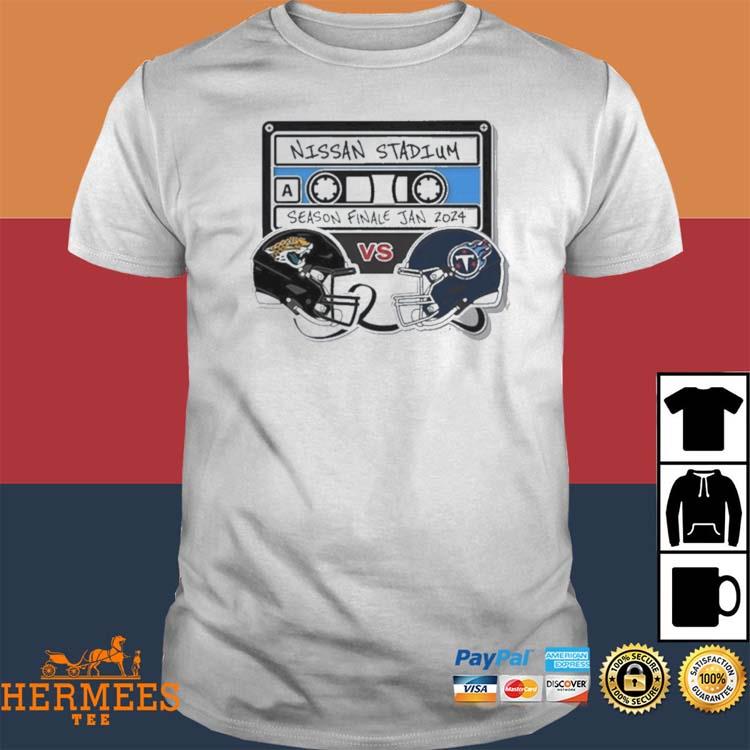 Jacksonville Jaguars Vs Tennessee Titans Gameday Nissan Stadium Season  Finale Jan 2024 Shirt