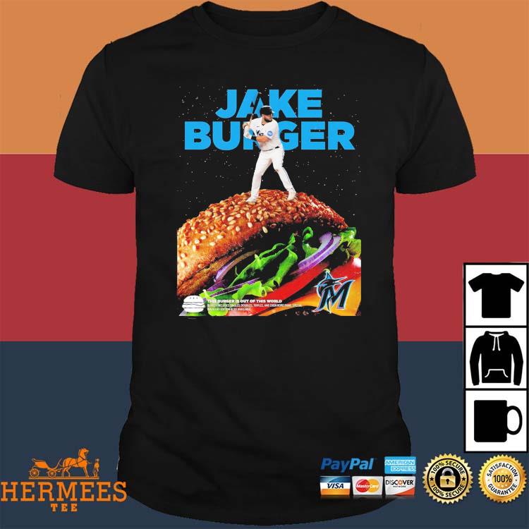 Official Jake Burger Miami Marlins Shirt, hoodie, sweater, long sleeve and  tank top