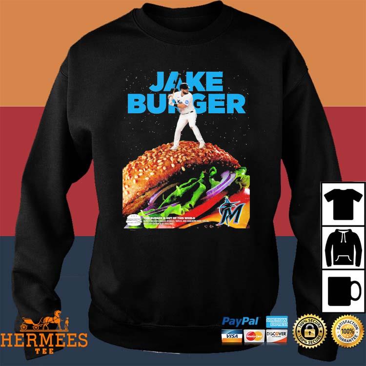 Official jake Burger Miami Marlins Shirt, hoodie, sweater, long sleeve and  tank top