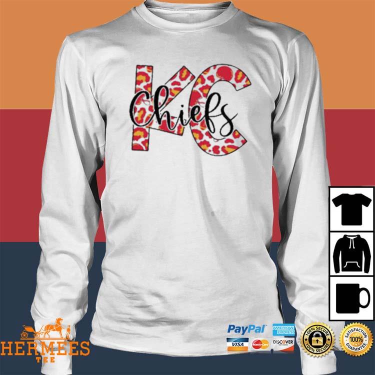 Leopard Print Kansas City Sweatshirt - White