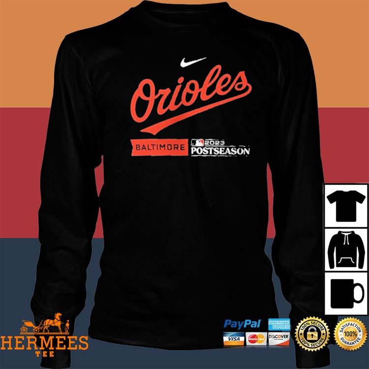 Official Baltimore Orioles Nike Black 2023 Postseason Authentic