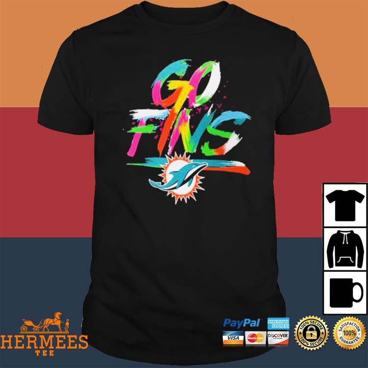 Miami Dolphins Go Fins shirt, hoodie, sweater, long sleeve and tank top