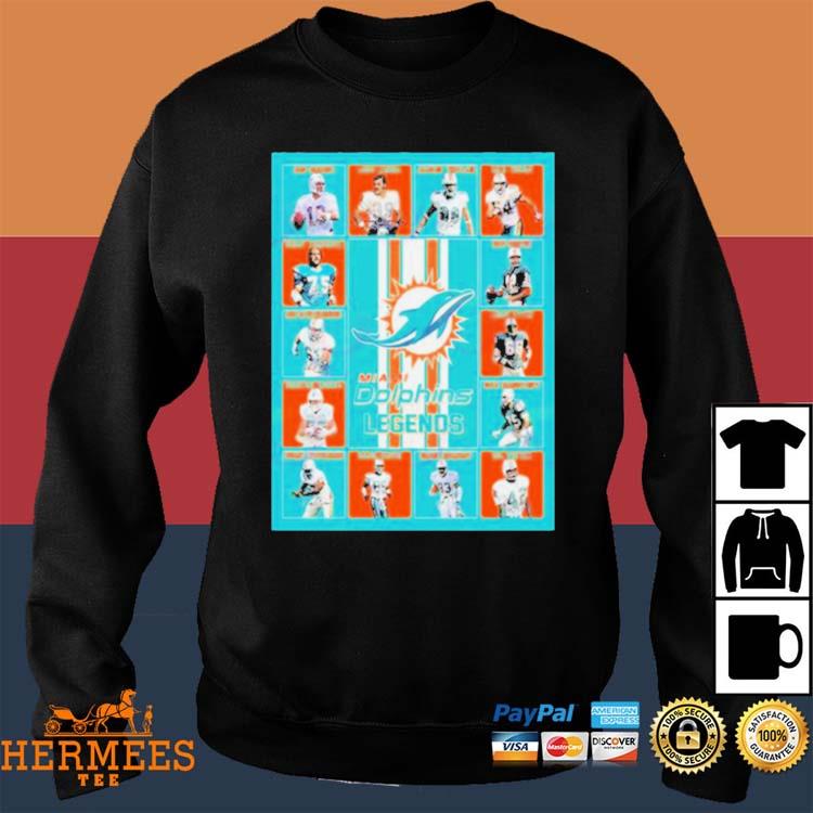 Miami Dolphins Legends Players Signatures 2023 T-shirt,Sweater, Hoodie, And  Long Sleeved, Ladies, Tank Top