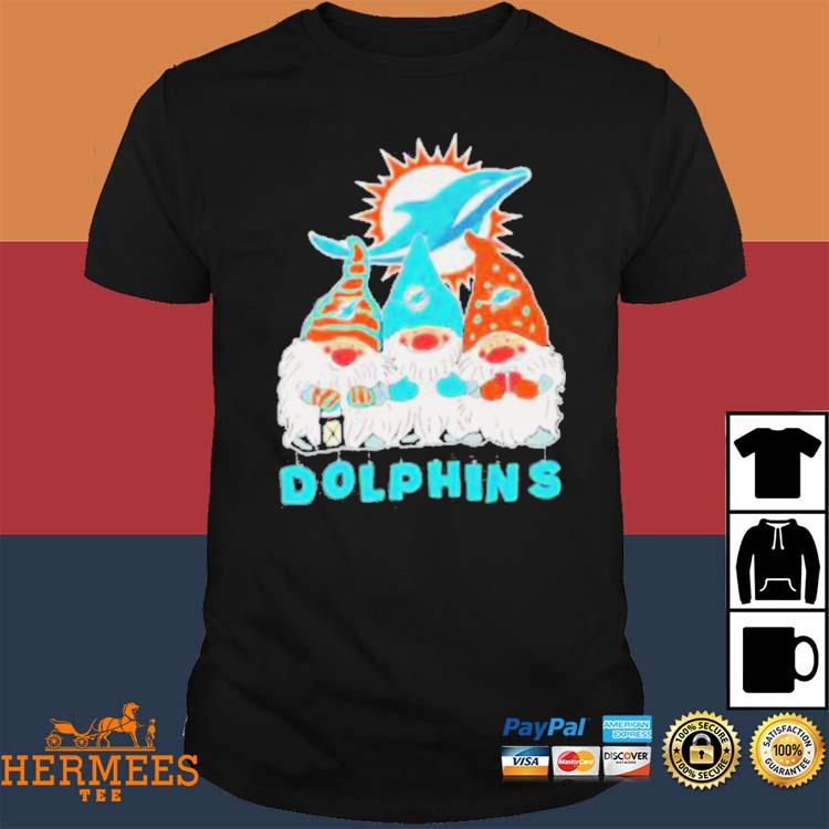 Miami Dolphins The Gnomes Christmas Gift Shirt - Limotees