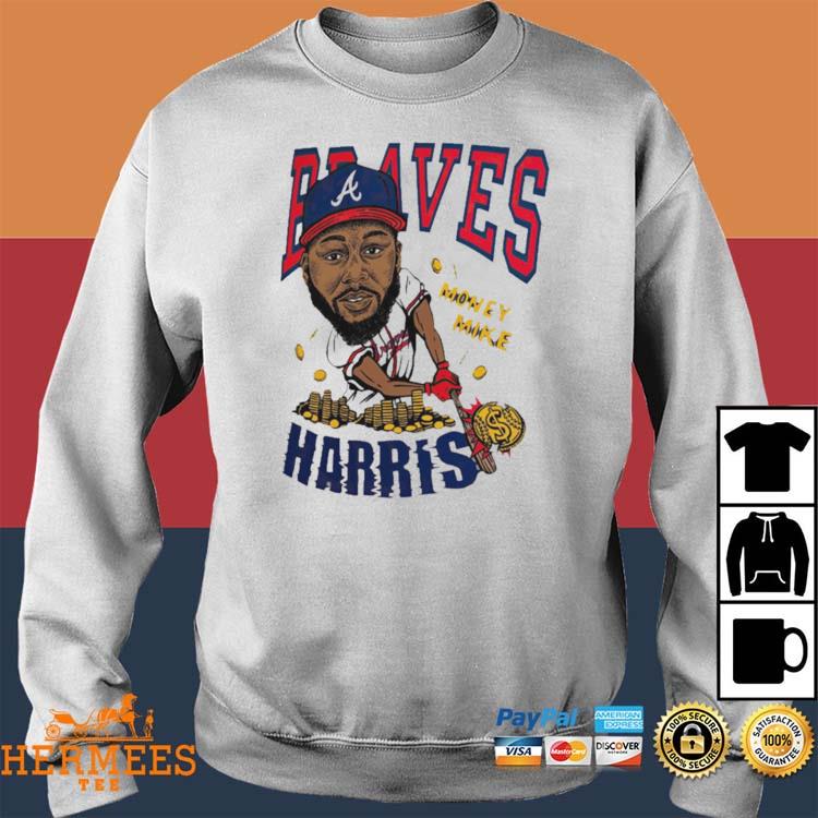 Michael Harris II Atlanta Braves Money Mike Caricature shirt, hoodie,  sweater, long sleeve and tank top