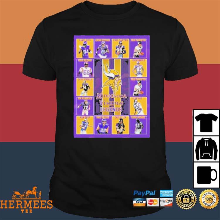 Minnesota Vikings Legends Signatures shirt, hoodie, sweater, longsleeve t- shirt