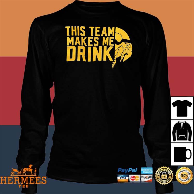 Official minnesota Vikings This Team Makes Me Drink Shirt, hoodie, sweater,  long sleeve and tank top