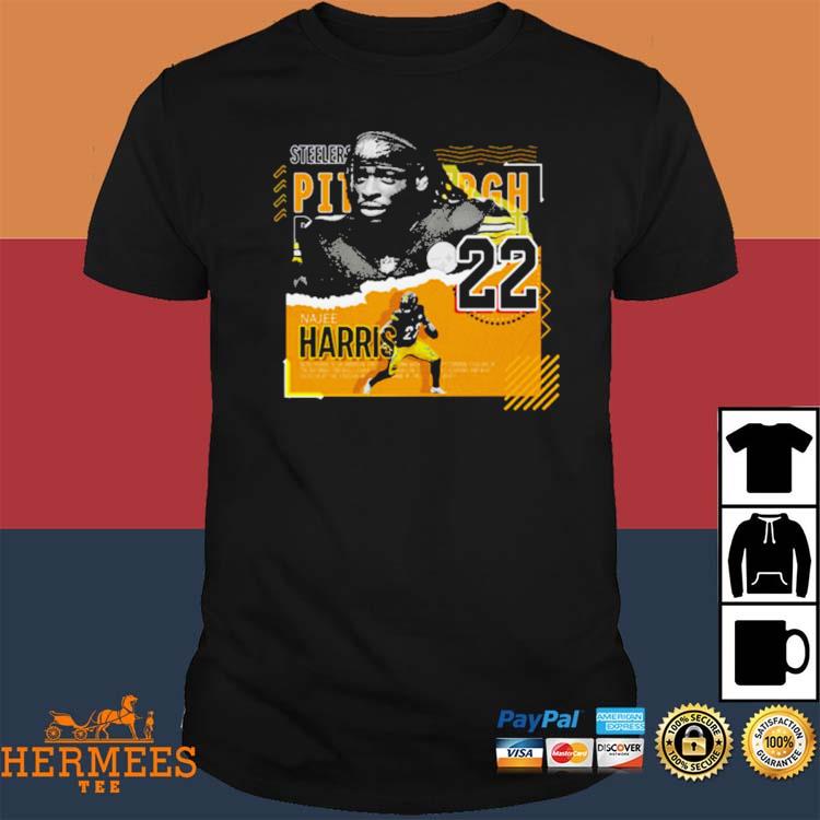 Najee Harris Football Paper Poster Steelers shirt, hoodie, sweater, long  sleeve and tank top