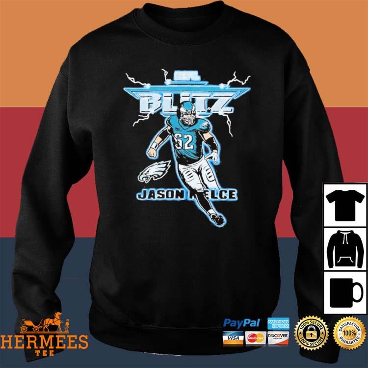 Nfl Jason Kelce Shirt Blitz Philadelphia Eagles - High-Quality Printed Brand