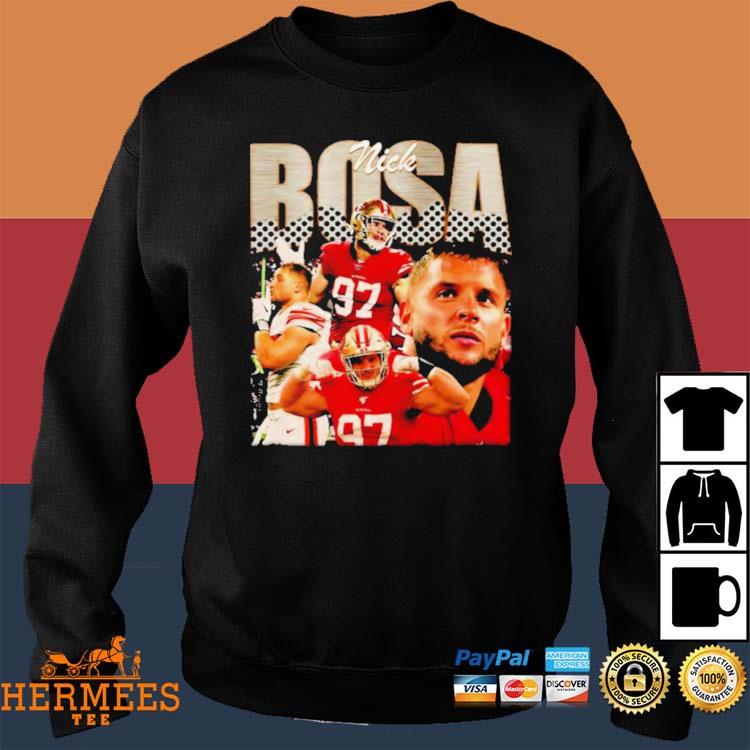 49ers Nick Bosa San Francisco Football T-Shirt - Ink In Action