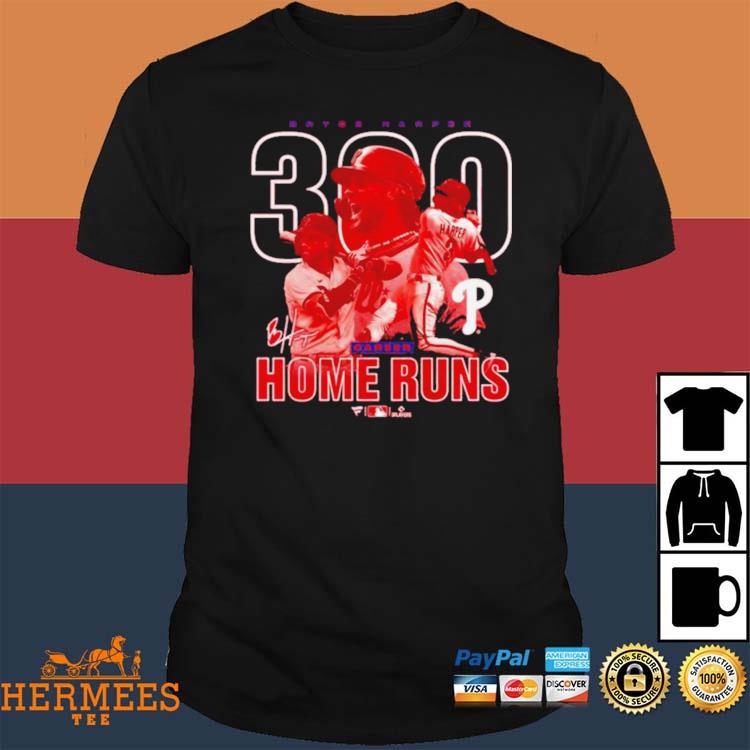 Philadelphia Phillies Bryce Harper Career Home Runs T-Shirt, hoodie,  sweater, long sleeve and tank top