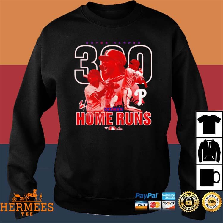 Philadelphia Phillies Bryce Harper Career Home Runs T-Shirt, hoodie,  sweater, long sleeve and tank top