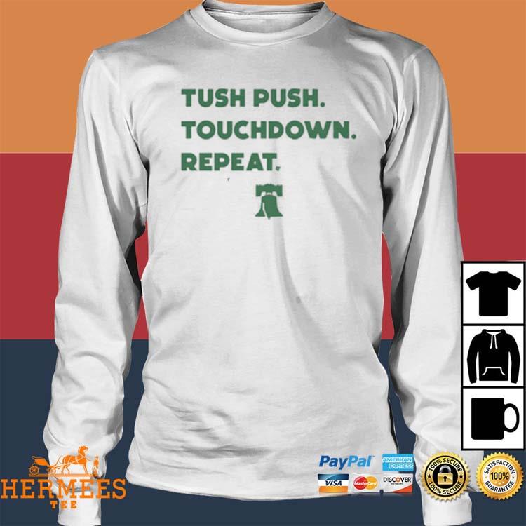 Philadelphia Phillies Tush Push Touchdown Repeat T-Shirt