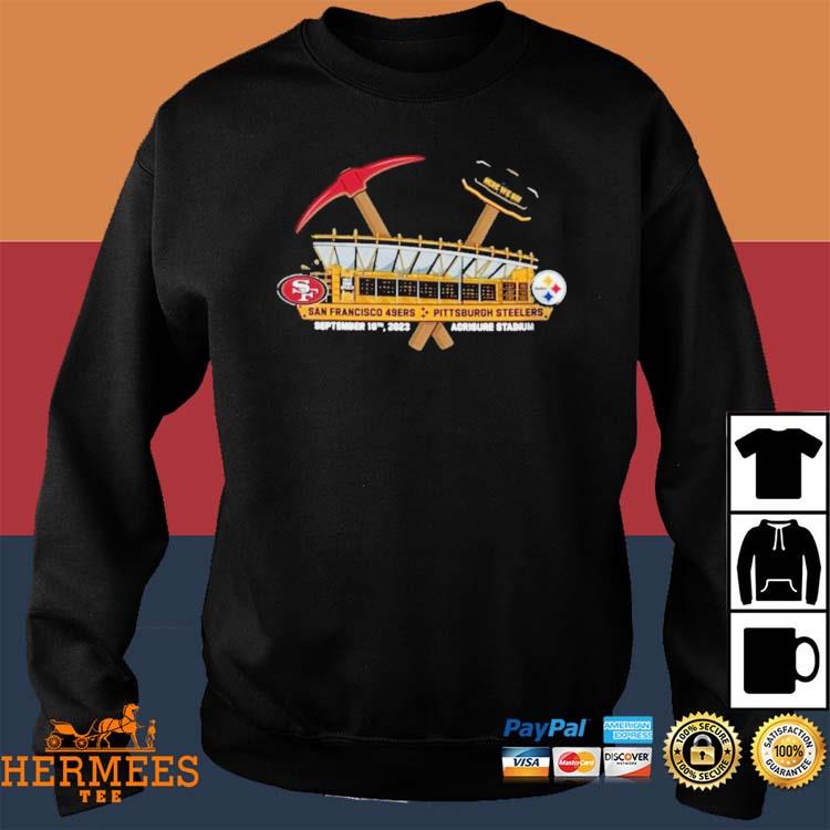 Official San Francisco 49ers Vs Pittsburgh Steelers Game Day September 10th  2023 Acrisure Stadium Shirt, hoodie, tank top, sweater and long sleeve  t-shirt