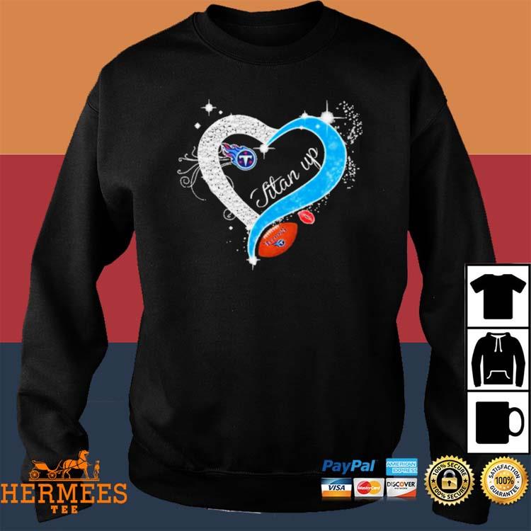 Tennessee Titans And Nashville Predators Heart It's In My DNA 2023 shirt,  hoodie, sweater, long sleeve and tank top