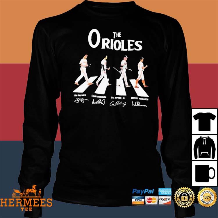 The Orioles walking the abbey road signatures Shirt