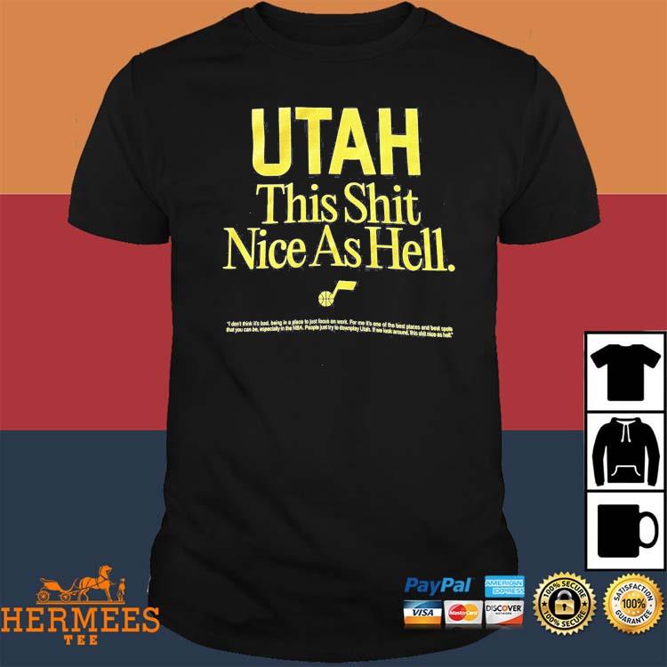 Men's Concepts Sport Navy/Gold Utah Jazz Long Sleeve T-Shirt