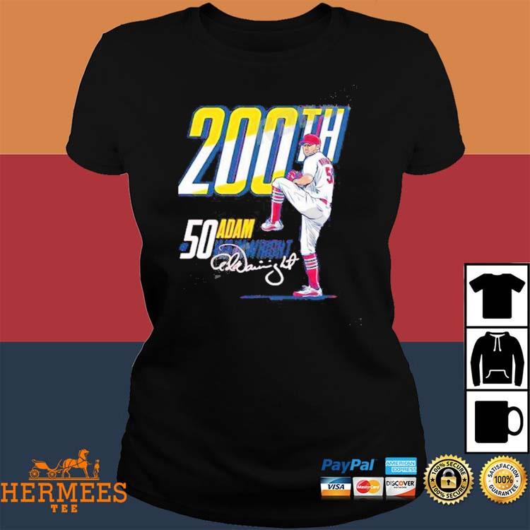 Official Adam Wainwright 200th Wins Shirt, hoodie, sweater and