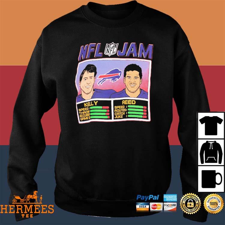 NFL Jam Buffalo Bills Andre Reed And Jim Kelly shirt, hoodie