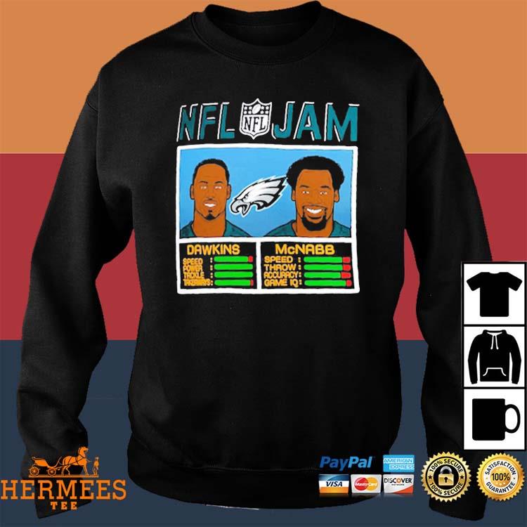 Official brian Dawkins & Donovan McNabb Philadelphia Eagles Homage NFL  Retired Jam T-Shirt, hoodie, sweater, long sleeve and tank top