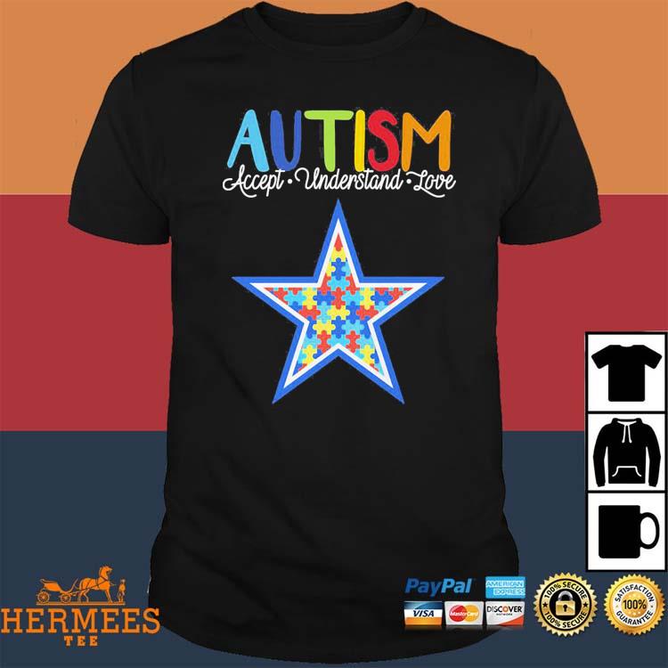 Dallas Cowboys NFL Autism Awareness Personalized Hoodie T Shirt