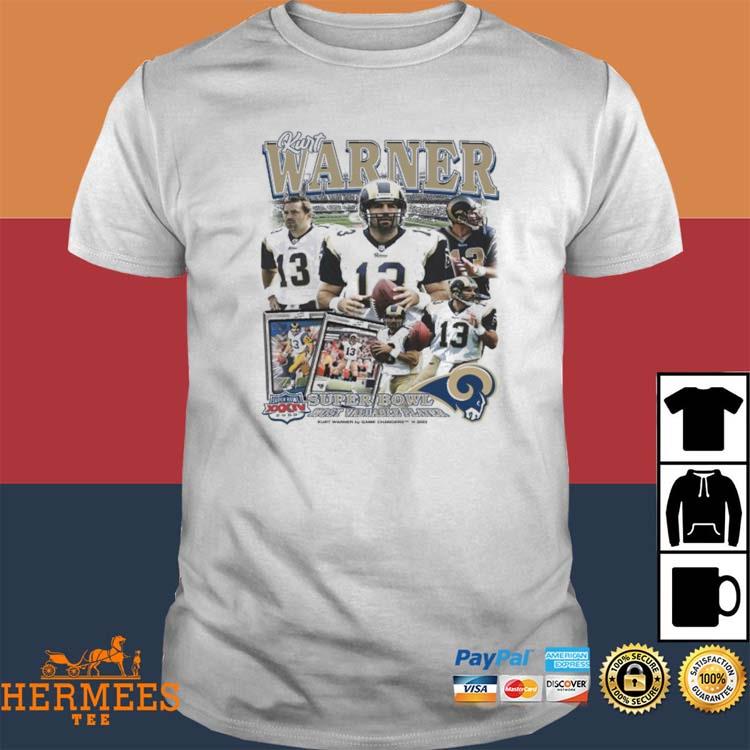 Official Game Changer La Kurt Warner T-Shirts White GameChanger - Teebreat