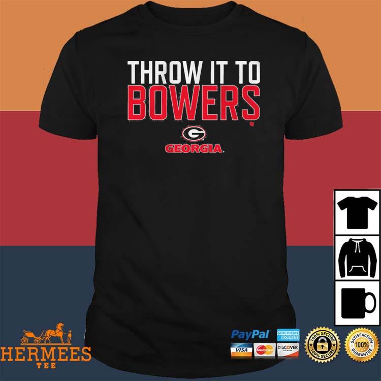 Georgia football Brock Bowers 19 logo shirt, hoodie, sweater, long sleeve  and tank top