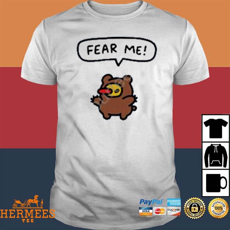 Official Greb Merch Grebcomics Fear Me Shirt