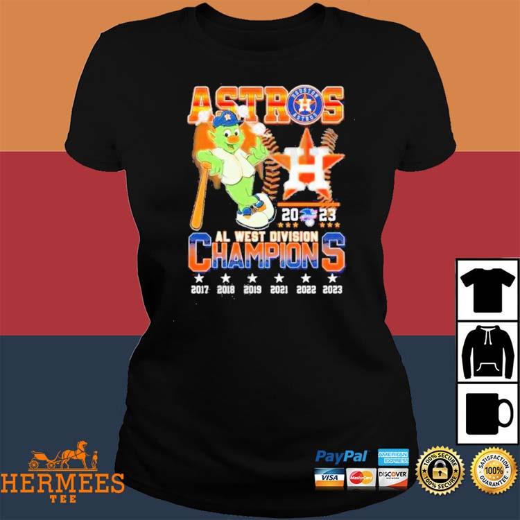 Official Houston Astros Orbit Mascot World Series 2022 Champions T