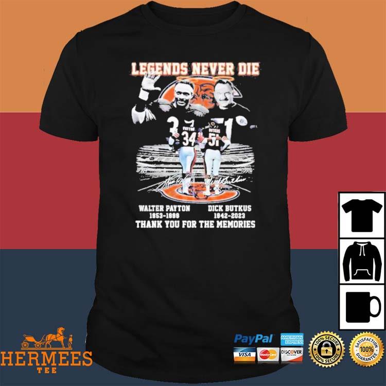 NFL Chicago Bears Legends Team Signatures Shirt, hoodie, sweater, long  sleeve and tank top