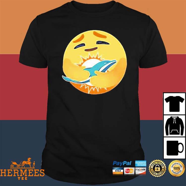 Miami Dolphins Emoji Shirt Ladies Tee