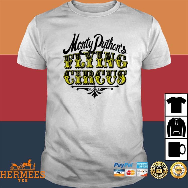 Official Monty Python Store Monty Python Flying Circus Yellow Logo Shirt