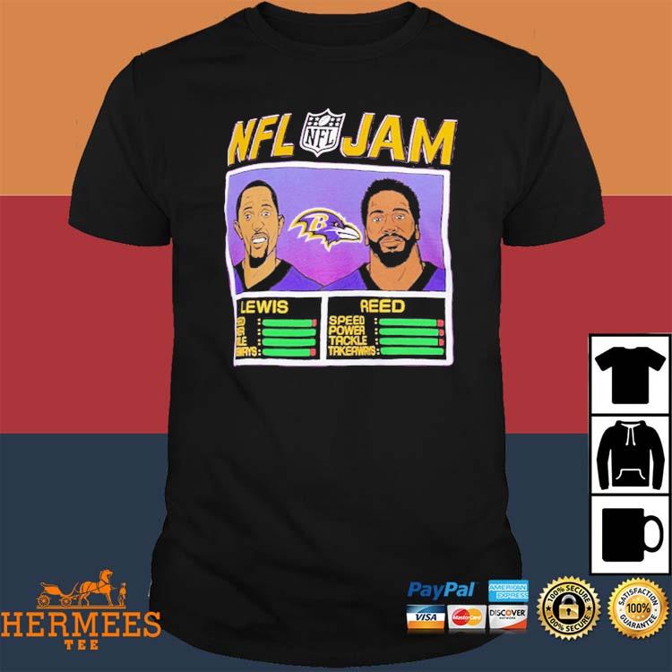 Nfl Jam Baltimore Ravens Ed Reed Ray Lewis shirt, hoodie, sweater, long  sleeve and tank top