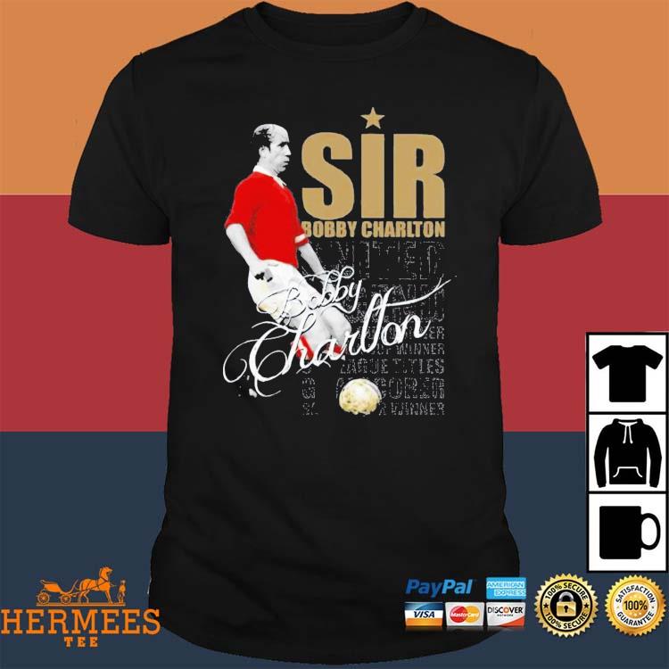 Official Sir Bobby Charlton United Legends Shirt